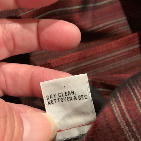 Talbots Striped Ruffled Blouse - Picture 7 of 11